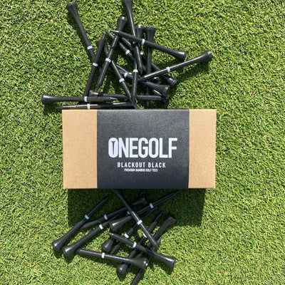 BlackOut Black Golfpeggar 40-pack
